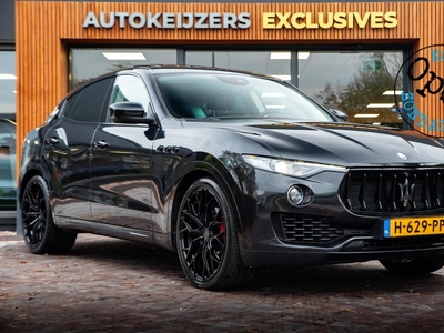 Maserati Levante 3.0 V6 D AWD Panodak Meridian Memory Camera Luchtvering Stoelverw. Carbon