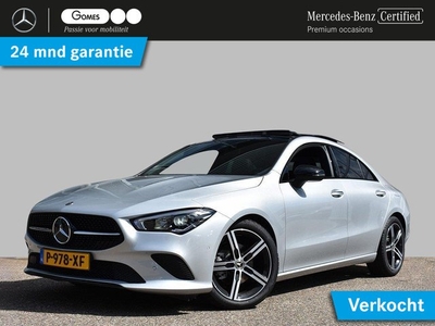 Mercedes-Benz CLA-Klasse 180 Panoramadak Leder Zwart