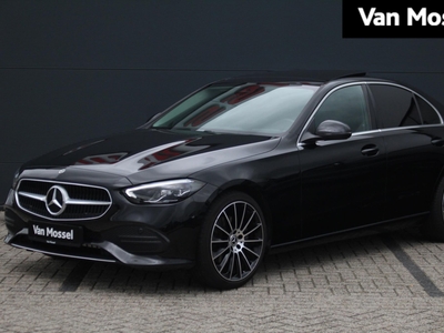 MERCEDES C-KLASSE 200 Launch Edition Luxury Line 204pk | MBUX | Panoramadak | Stoelverwarming | Advanced Audio | Sfeerverlichting | Night Pakket