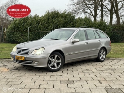 Mercedes C-klasse Combi 180 K. Elegance Automaat Leder Navi