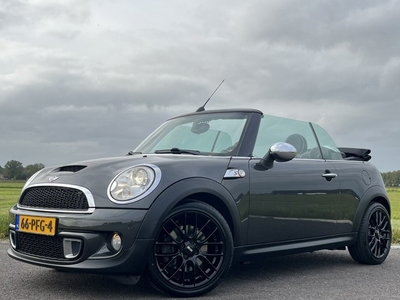 MINI Cabrio NL-AUTO! LEDER PERFECT ONDERHOUDEN!