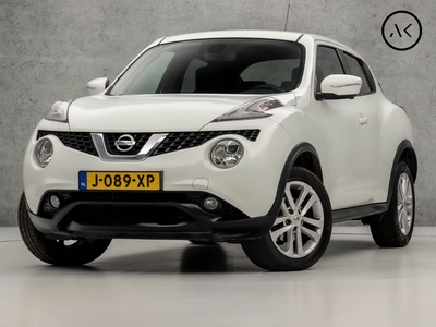 NISSAN JUKE 1.2 DIG-T S/S Sport (NAVIGATIE, 360 CAMERA, CLIMATE, GETINT GLAS, LEDER, SPORTSTOELEN, CRUISE, LM VELGEN, NIEUWSTAAT)