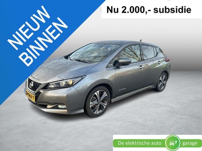 Nissan LEAF N-Connecta 40 kWh | SOH 91% met certificaat |