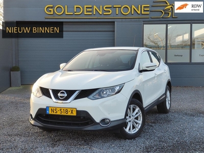 Nissan Qashqai 1.2 Acenta 1e Eigenaar,Navi,Clima,Cruise,Camera,Trekhaak,APK bij aflevering