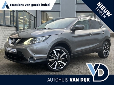 Nissan Qashqai 1.2 Tekna | NL Auto/2e eig./Leder/Navi/Panodak/19