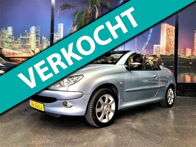 Peugeot 206 CC 1.6-16V / LEER/ NAP/ USB/ APK