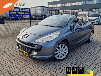 Peugeot 207 CC 1.6-16V T Sport LEDER CLIMA ALU,VELGEN NAP KM