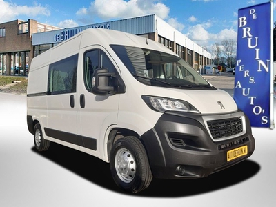 Peugeot Boxer 2.0HDI 130Pk Dubbelcabine 7 zitplaats DC