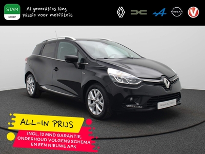 RENAULT CLIO Estate TCe 90pk Limited ALL-IN! | Carplay | Climate | Cruise | Parkeersensoren a.