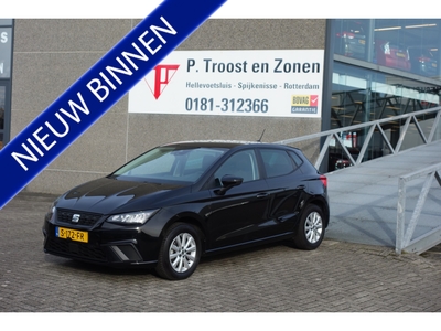 SEAT IBIZA 1.0 TSI Style Business Connect NAVI BY APP/CLIMA-AIRCO/PARKEERSENSOREN VOOR & ACHTER/RADAR DETECTIE SYSTEM/L.M. VELGEN/CRUISE CONTROL/BLEUTOOTH/ 1 JAAR JONG.