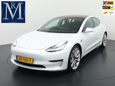 TESLA MODEL 3 Performance 75 kWh | ENHANCHED AUTOPILOT | VAN €36.900,- VOOR €30.440, UW LENTE VOORDEEL: € 6.460,- !