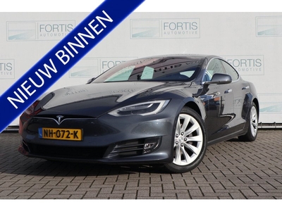 Tesla Model S 75 Base Gratis Supercharging! NL Auto! 1E Eig/ / NEXT GEN Stoelen/ Garantie Batterij T/M 02-02-2025/ Garantie Aandrijf unit 02-02-2025/ Camera/ Stoelverw/ Leder Bekled/ LED/ Cruise/