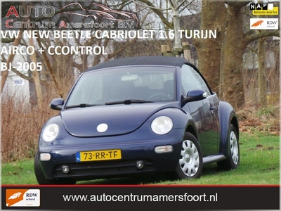 Volkswagen New Beetle Cabriolet 1.6 Turijn Comfort ( INRUIL