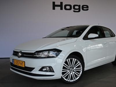 VOLKSWAGEN POLO 1.0 TSI Comfortline BTW Ecc Navigatie Adaptieve Cruise control LED Rijklaarprijs Inruil Mogelijk!