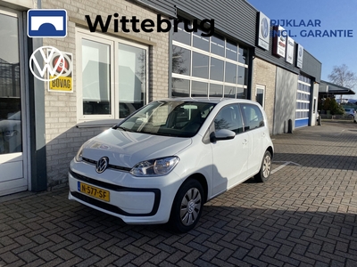 VOLKSWAGEN UP! 1.0 / FABRIEKS GARANTIE T/M 12-2025 / 5 DEURS/ BLUETOOTH/ AIRCO/