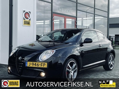 Alfa Romeo MiTo 1.4 DISTINCTIVE AUTOMAAT MET LEER EN 18 INCH