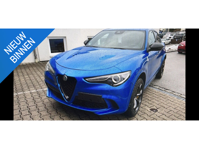 Alfa Romeo Stelvio 2.9 V6 AWD Quadrifoglio Blue Misano !!! Vlam nieuwe Stelvio!