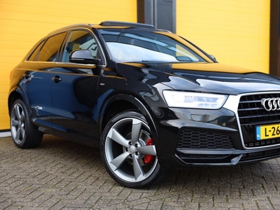 Audi Q3 2.0 TFSI Quattro / 2 x S Line / 220 PK / AUT / Airco / Elek Pakket / Cruise Control / MATRIX / Pdc / Allu Velgen