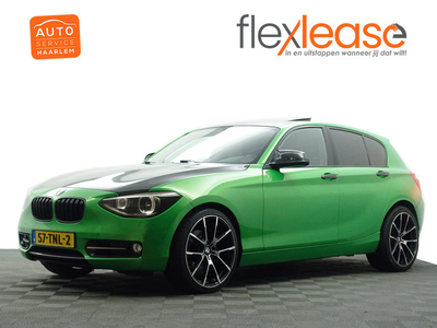 BMW 1-serie 118i M Sport- Schuifdak, Xenon Led, Leder Sport Interieur, Carbon Pakket, Park Assist