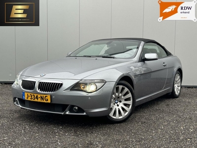 BMW 6-serie Cabrio 645Ci S | V8 | AppleCarplay