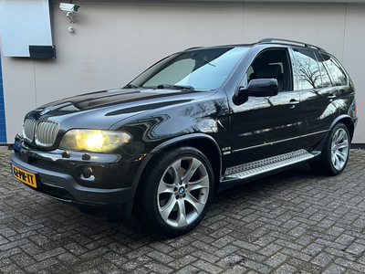 BMW X5 4.8 is V8 361pk, LPG G3, ORIG NL, ZEER NETJES & NWE APK 01-2025