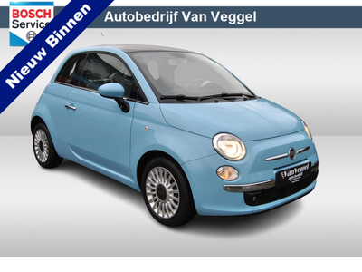 Fiat 500 0.9 TwinAir Lounge panorama, airco, pdc