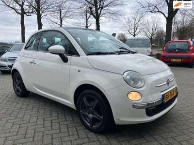 Fiat 500 1.2 Lounge met Airco Panorama dak! ZEER MOOI