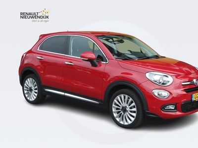 Fiat 500 X 1.4 Turbo MultiAir Lounge | Leder bekleding | Stoelverwarming | Navigatie | Parkeersensoren V+A | Climate Control | Dealer onderhouden | 1ste Eigenaar |