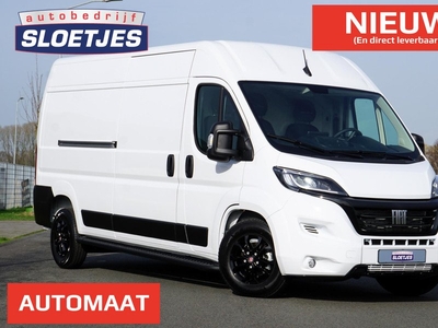 Fiat Ducato 35H HD 2.2 MultiJet L3H2 Automaat |180 pk |Groot scherm |Camera |Carplay |Navi |Clima |Cruise |LED verlichting |Parkeersensoren |Dode-hoek detectie |Meegespoten bumpers