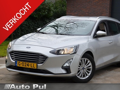 Ford Focus Wagon 1.0 EcoBoost Titanium Business Navi/Pdc/Ecc/Led/stoel ruit & stuur verwarming/Trekhaak