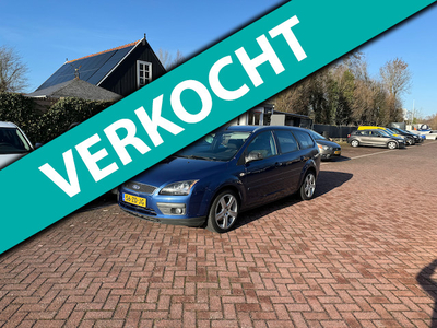 Ford Focus Wagon 1.8-16V Ambiente Flexifuel airco! elektrische ramen! centrale deurvergrendeling op afstandsbediening! trekhaak!