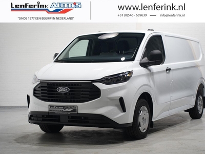 Ford Transit Custom 2.0 TDCi 136 pk Trend L2 v.a. 499,- p/mnd Nieuw Model, Uit Voorraad Leverbaar, Airco, Camera, LED Koplampen, 3-Zits