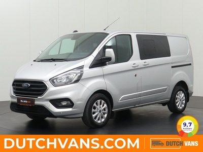 Ford Transit Custom 2.0TDCI 130PK Automaat Dubbele Cabine | Airco | Navigatie | Camera | 2xSchuifdeur