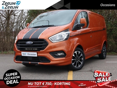 Ford Transit Custom 310 2.0 TDCI L1H1 Sport Automaat 170PK | Nieuw Staat | Navigatie | Apple Carplay & Android Auto | Stoelverwarming | Leer | Camera | Dealer onderhouden