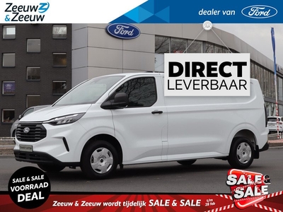 Ford Transit Custom 320 2.0 TDCI L2H1 Trend 136pk | Direct leverbaar | Navigatie via Apple Carplay & Android auto | Achteruit rij camera | Voorruitverwarming