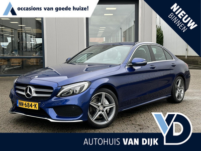 Mercedes-Benz C-klasse 160 AMG Sport Edition | NL-auto/Leder/Navi/PDC/LED koplamp