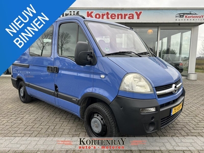 Opel Movano 2.5 CDTI L1H1 DC rolstoelvervoer/met elektrische lift/zeer goed onderhouden