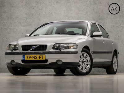 Volvo S60 2.5 T Sports Edition 210Pk (YOUNGTIMER, LOGISCH NAP, 5 CILINDER, STOELVERWARMING, TREKHAAK, LEDER, SPORTSTOELEN, CLIMATE, CRUISE, LM VELGEN, NIEUWSTAAT)