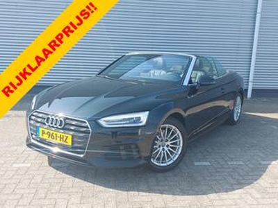 Audi A5 Cabriolet 2.0 TFSI MHEV Pro Line Automaat, airco,navigatie,stoelverwarming,lederen bekleding,parkeersensoren,