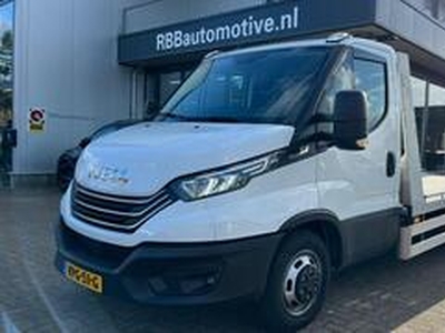 Iveco 35C16 Oprijwagen Automaat luchtvering dubbellucht navi clima cruise lier elektrische pakket nl auto fabrieksgarantie