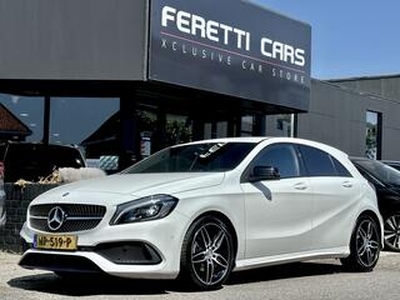 Mercedes-Benz A-KLASSE 180 AMG-LINE LEDER NAVI AIRCO CAMERA 6VERSN LED LMV PDC