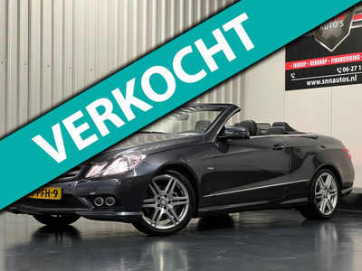 Mercedes-Benz E-klasse Cabrio 200 CGI AMG-Pakket Avantgarde