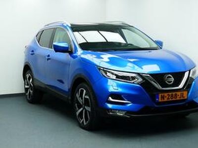 Nissan QASHQAI 1.3 160Pk DIG-T Tekna Panodak, Leer, Stoelverw, 360 Camera, Led Koplampen, 19