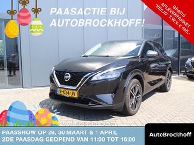 Nissan QASHQAI 1.3 MHEV N-Style | Navi | Climate | 360 AVM | Draadloos Telefoonlader | Apple Carplay & Android Auto | Keyless Entry | PRIVATE LEASE USED