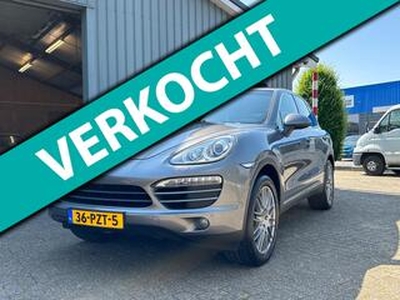 Porsche CAYENNE 3.6 Sportstoelen Panodak Luchtvering Bose Camera Keyless Stoelvw Stuurvw Dealer Auto Nap Leder