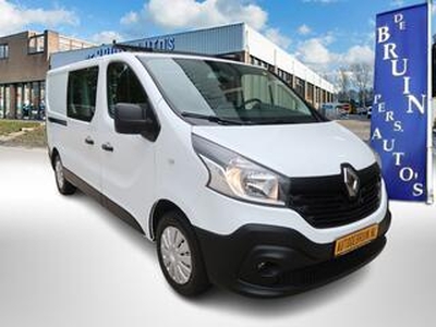 Renault TRAFIC DC Dubbelcabine 6-Persoon 120Pk -L2 , Airco , Cruisecontrol, Achteruitrijecamera , DC