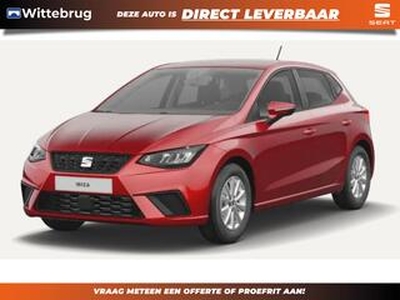 Seat IBIZA 1.0 TSI 4.OH! Edition / 17 inch lichtmetalen velgen / Zwarte dakspoiler / Zwarte side skirts / Stoelverwarming / Full Link / Virtual cockpit / Parkeersensoren achter