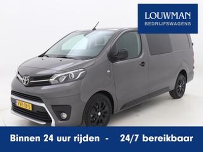 Toyota PROACE Long Worker 2.0 D-4D Black Line Dubbele Cabine | Carplay | Cruise Control | Climate Control |