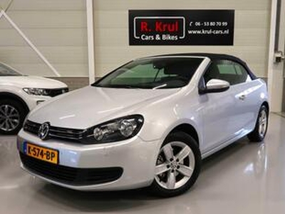 Volkswagen GOLF Cabriolet 1.2 TSI BlueMotion Airco-ECC PDC Stoelverwarming LMV Cruise control Boekjes Zeer nette auto, lage km.stand