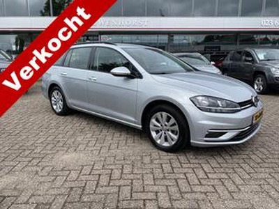 Volkswagen GOLF Variant 1.0 TSI Comfort. Exec., Apple, navi, clima, cruise, 2 x PDC, LED, NL-dealerauto